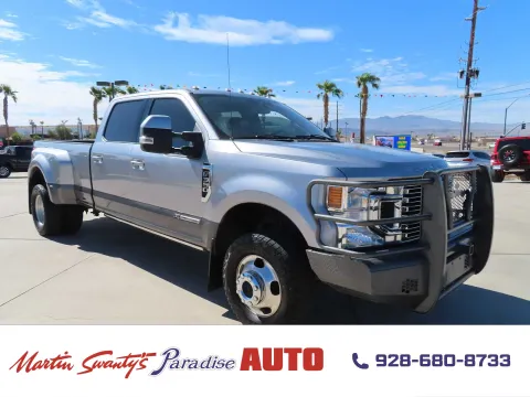 Silver 2021 Ford Super Duty F-350 DRW Pickup LARIAT for sale in Lake Havasu City, AZ