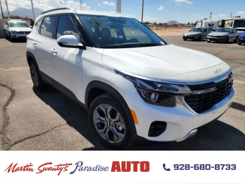 White 2024 Kia Seltos S for sale in Lake Havasu City, AZ