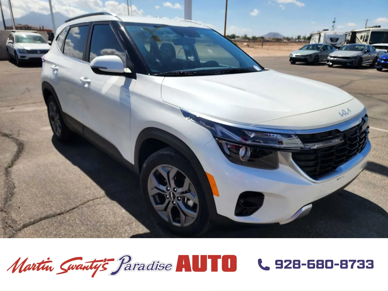 White 2024 Kia Seltos S for sale in Lake Havasu City, AZ