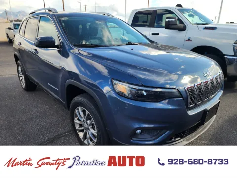 Blue 2021 Jeep Cherokee Latitude Lux for sale in Lake Havasu City, AZ