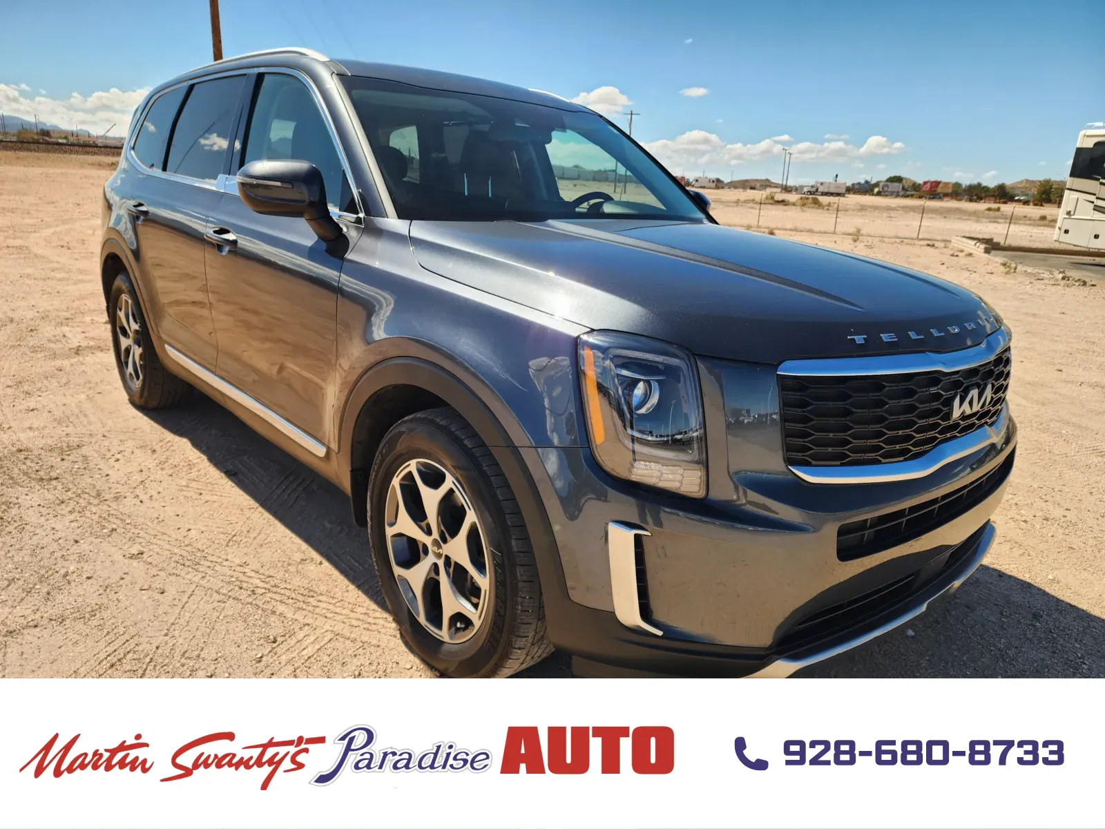 Gray 2022 Kia Telluride EX for sale in Lake Havasu City, AZ