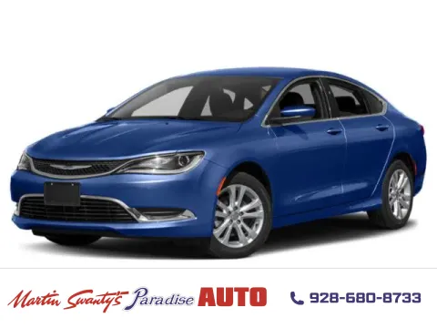 Blue 2015 Chrysler 200 Limited for sale in Lake Havasu City, AZ