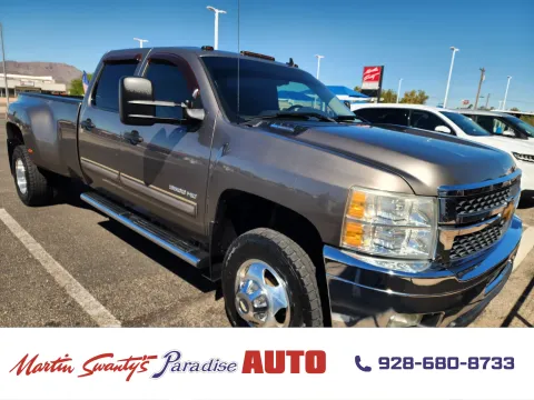 Gray 2012 Chevrolet Silverado 3500 HD LT for sale in Lake Havasu City, AZ