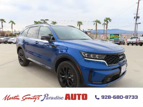 Blue 2023 Kia Sorento SX for sale in Lake Havasu City, AZ