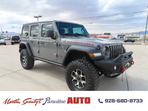 Gray 2021 Jeep Wrangler Unlimited Rubicon for sale in Lake Havasu City, AZ