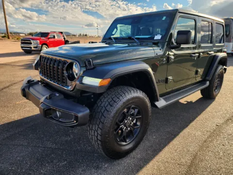 Another view of 2024 Jeep Wrangler Willys for sale in Lake Havasu City, AZ at Martin Swanty's Paradise Auto
