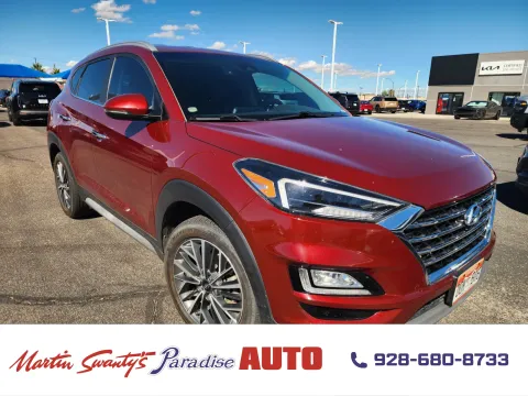 Red 2020 Hyundai Tucson Limited for sale in Lake Havasu City, AZ