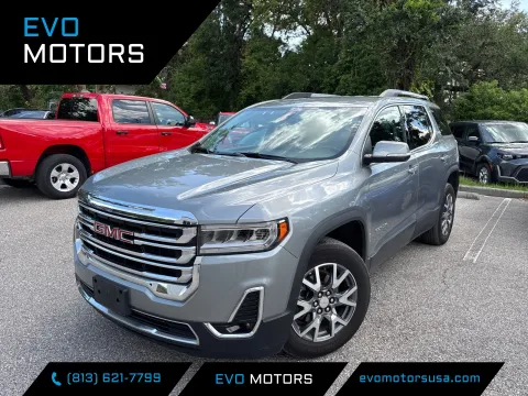Gray 2023 GMC Acadia SLT for sale in Seffner, FL