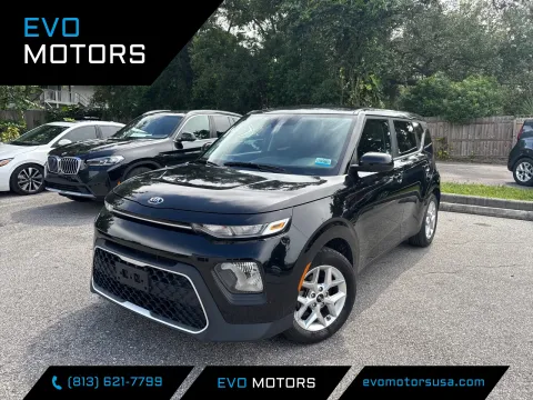 Black 2021 Kia Soul S for sale in Seffner, FL