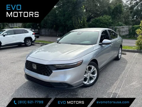 Blue 2024 Honda Accord Sedan LX for sale in Seffner, FL