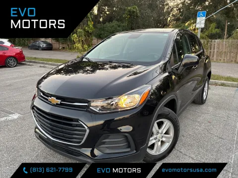 Black 2020 Chevrolet Trax LS AWD for sale in Seffner, FL