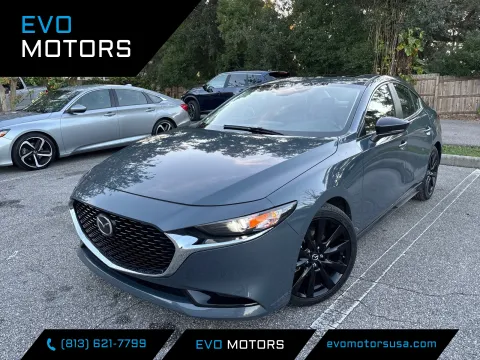 Gray 2024 Mazda Mazda3 Sedan 2.5 S Carbon Edition for sale in Seffner, FL