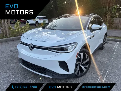 White 2022 Volkswagen ID.4 Pro S for sale in Seffner, FL