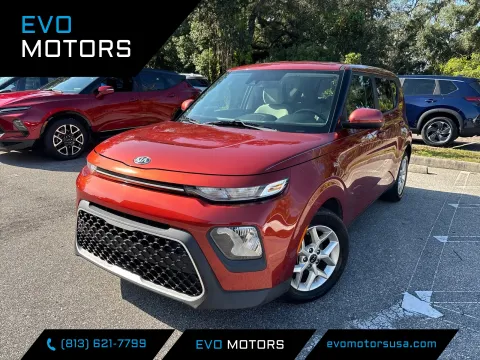 Orange 2021 Kia Soul S for sale in Seffner, FL