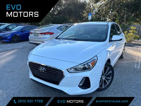 White 2020 Hyundai Elantra GT Hatchback for sale in Seffner, FL