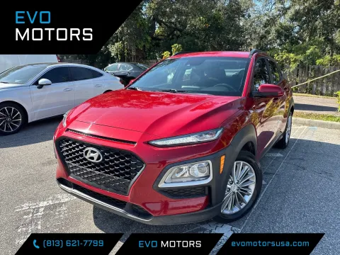 Red 2020 Hyundai Kona SEL for sale in Seffner, FL