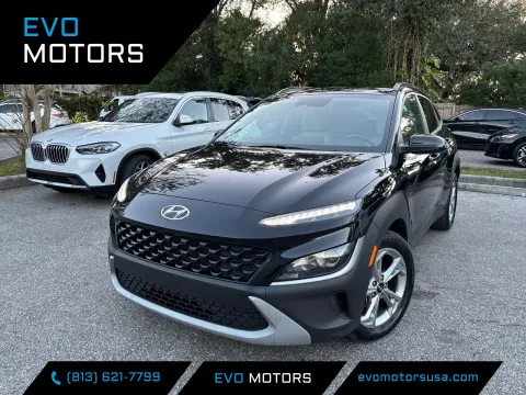 Black 2023 Hyundai Kona SEL for sale in Seffner, FL