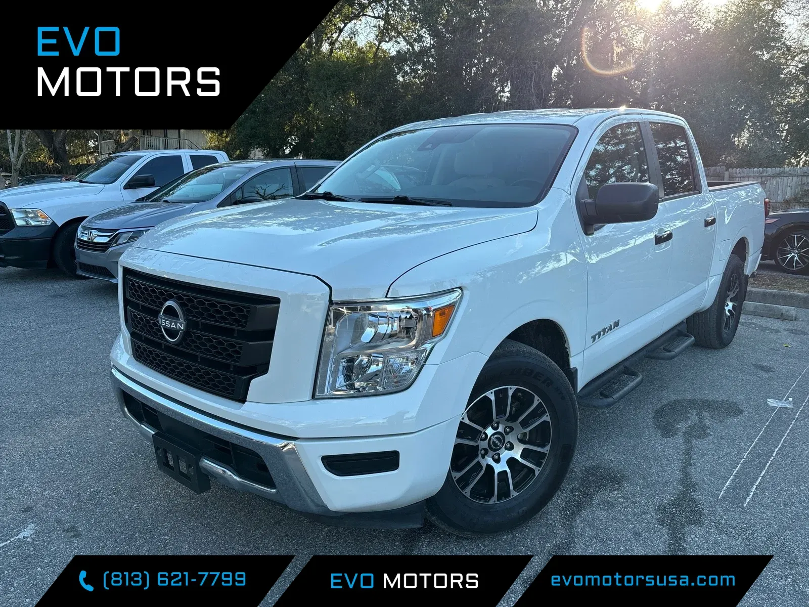 Silver 2024 Nissan Titan SV Crew Cab V8 for sale in Seffner, FL