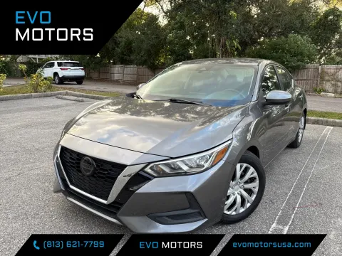 Silver 2020 Nissan Sentra S for sale in Seffner, FL