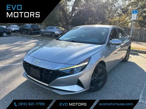 Black 2023 Hyundai Elantra SEL for sale in Seffner, FL