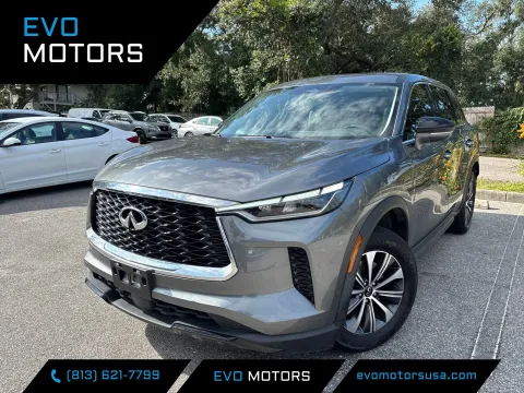 Gray 2024 INFINITI QX60 PURE for sale in Seffner, FL