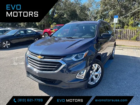 Blue 2019 Chevrolet Equinox LT for sale in Seffner, FL