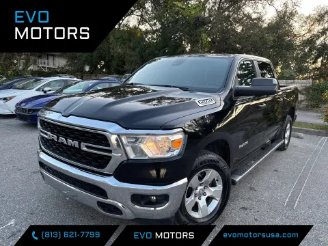 Black 2023 Ram 1500 Big Horn CREW CAB V8 for sale in Seffner, FL