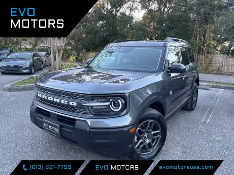 Gray 2025 Ford Bronco Sport Big Bend 4X4 for sale in Seffner, FL
