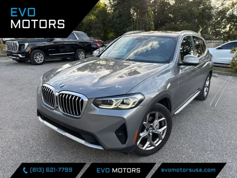 Gray 2024 BMW X3 sDrive30i w/CONVENIENCE PKG. PANO SUNROOF for sale in Seffner, FL