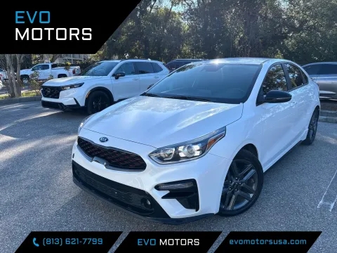 Black 2021 Kia Forte GT-Line for sale in Seffner, FL