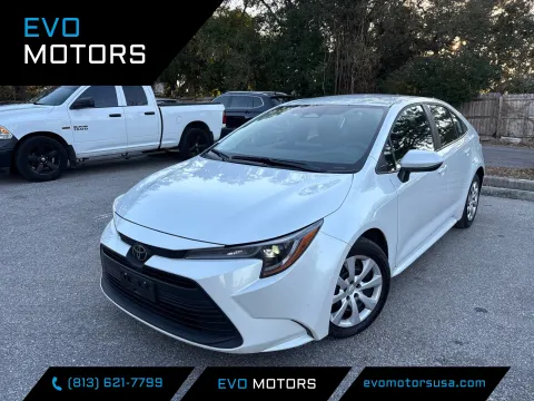 White 2024 Toyota Corolla LE for sale in Seffner, FL