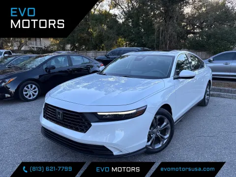 Blue 2024 Honda Accord Sedan EX for sale in Seffner, FL