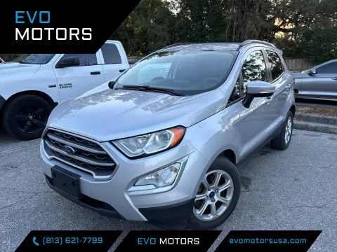 Gray 2021 Ford EcoSport SE for sale in Seffner, FL