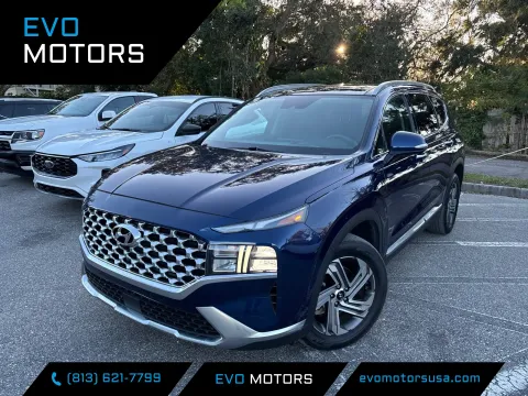 Black 2023 Hyundai Santa Fe SEL w/PREMIUM PKG. LTHR. PANO. NAVI. SOUND. for sale in Seffner, FL