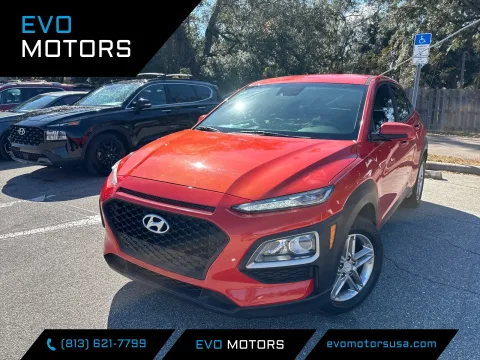 Orange 2019 Hyundai Kona SE for sale in Seffner, FL