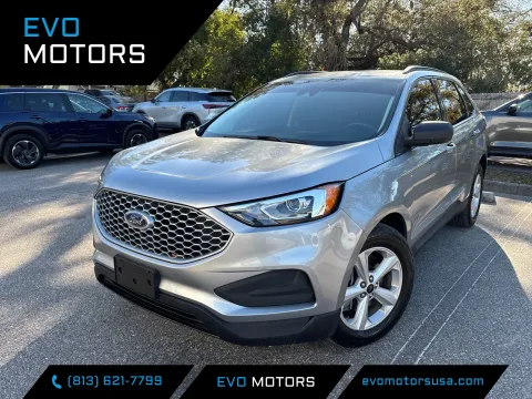 Silver 2024 Ford Edge SE AWD for sale in Seffner, FL
