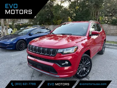 Red 2023 Jeep Compass (RED) Edition 4WD for sale in Seffner, FL