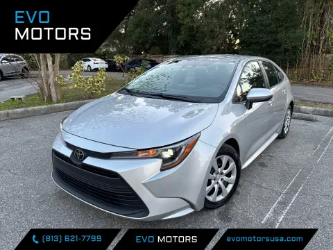 Silver 2024 Toyota Corolla LE for sale in Seffner, FL