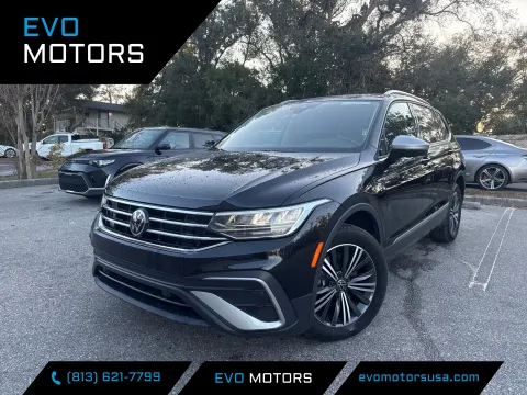 Red 2024 Volkswagen Tiguan Wolfsburg Edition w/THREE-ROW LTHR & PANO SUNROOF for sale in Seffner, FL