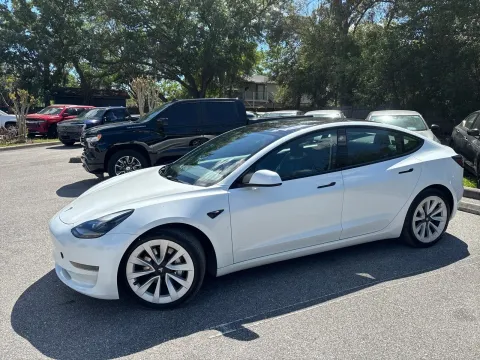 Another view of 2023 Tesla Model 3 Standard Range w/PREMIUM WHEELS * 272mi EST. RANGE * for sale in Seffner, FL at Evo Motors