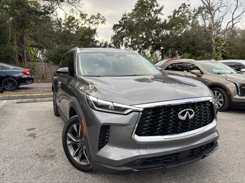 Another view of 2023 INFINITI QX60 LUXE for sale in Seffner, FL at Evo Motors