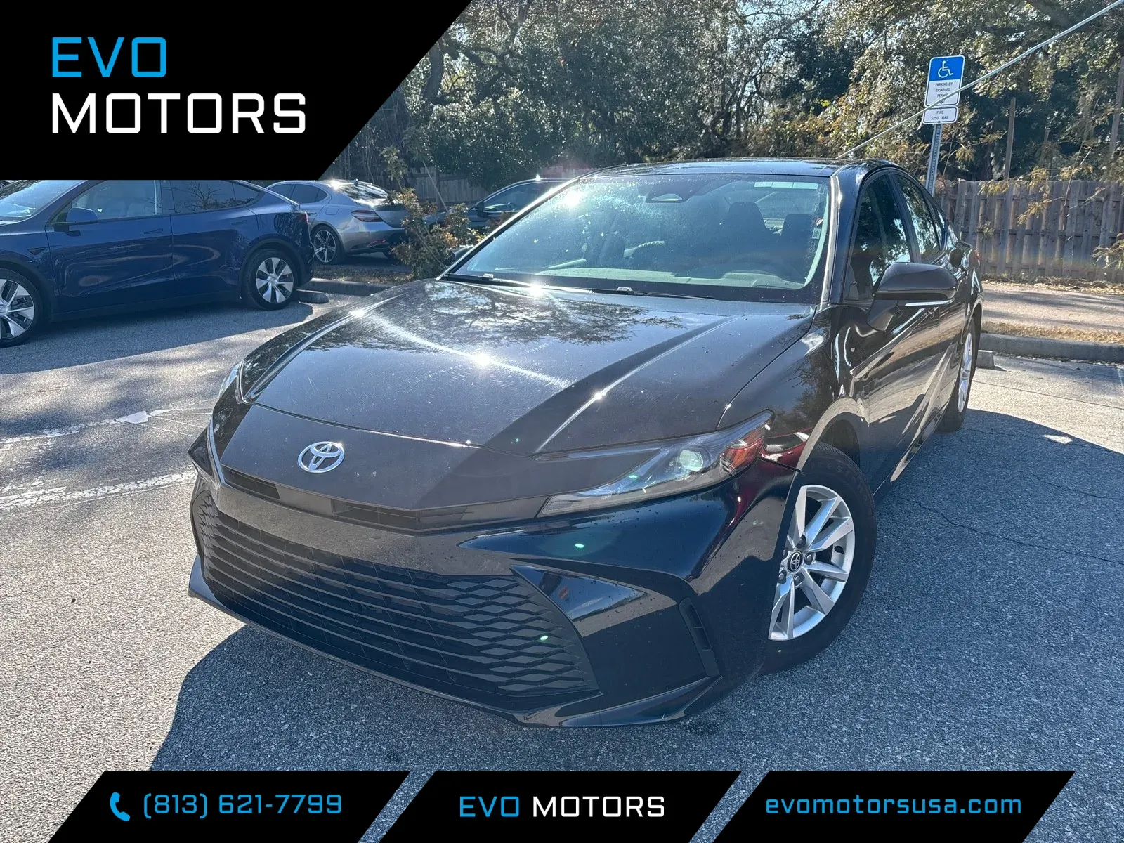 Black 2025 Toyota Camry LE for sale in Seffner, FL