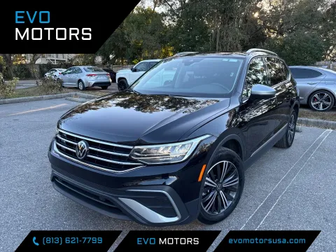 Red 2024 Volkswagen Tiguan Wolfsburg Edition w/THREE-ROW LTHR & PANO SUNROOF for sale in Seffner, FL