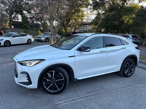 Another view of 2024 INFINITI QX55 LUXE AWD for sale in Seffner, FL at Evo Motors