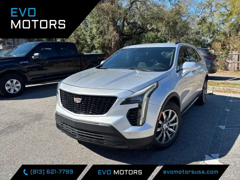 Silver 2021 Cadillac XT4 FWD Sport for sale in Seffner, FL
