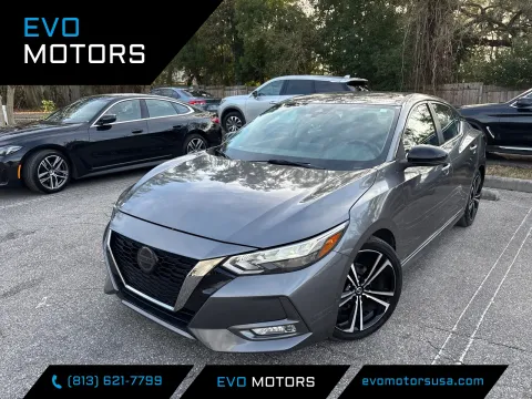 Gray 2021 Nissan Sentra SR for sale in Seffner, FL