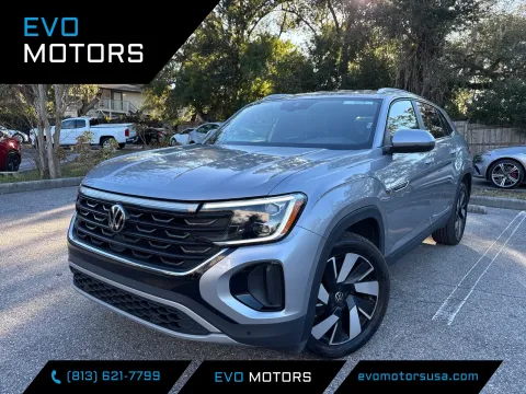 Gray 2024 Volkswagen Atlas Cross Sport 2.0T SE w/Technology for sale in Seffner, FL