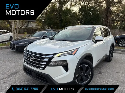 White 2025 Nissan Rogue SV AWD for sale in Seffner, FL