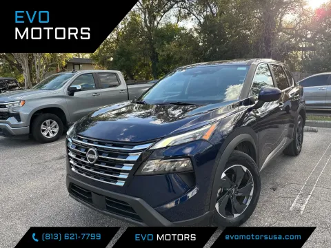 Blue 2025 Nissan Rogue SV AWD for sale in Seffner, FL