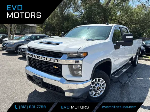 Blue 2023 Chevrolet Silverado 2500HD 4WD W/6.6L DURAMAX DIESEL LT for sale in Seffner, FL